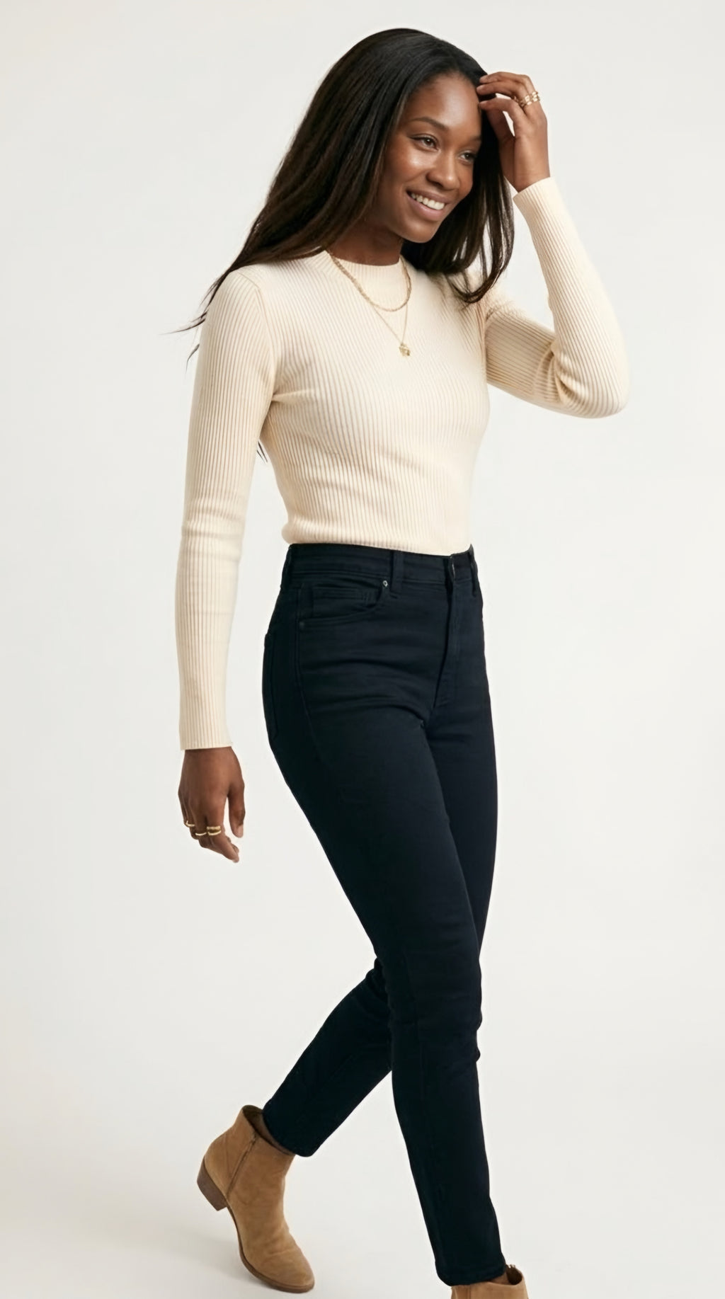 Mérinos Fine Rib Sweater