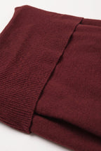 Bardot Ribbed Off Shoulder Sweater