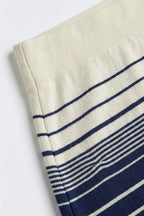Bord Stripe Knit Midi Skirt