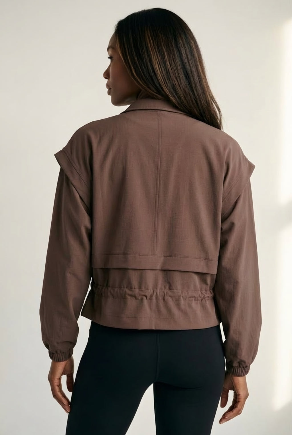 Élan Cropped Athletic Jacket
