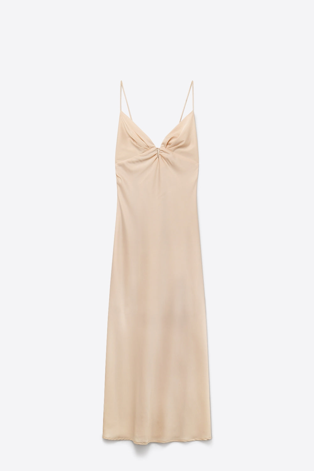 Sérénade Satin Slip Maxi Dress