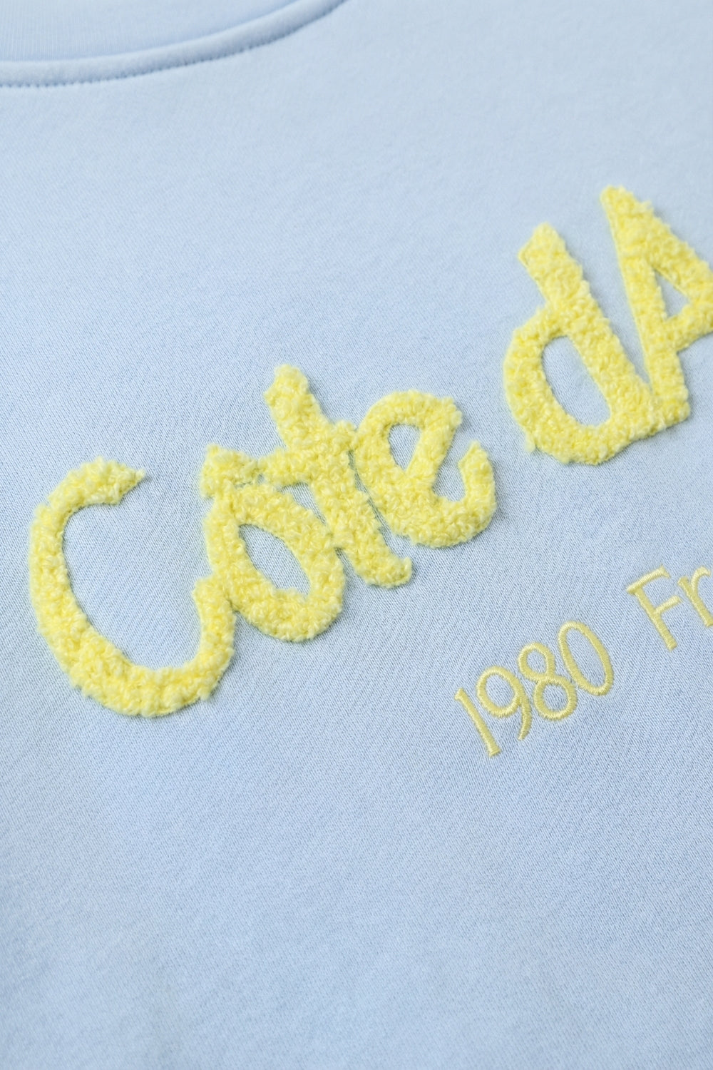 Côte d’Azur Embroidered Sweatshirt