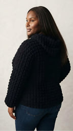 Bulle Bubble Knit Hoodie