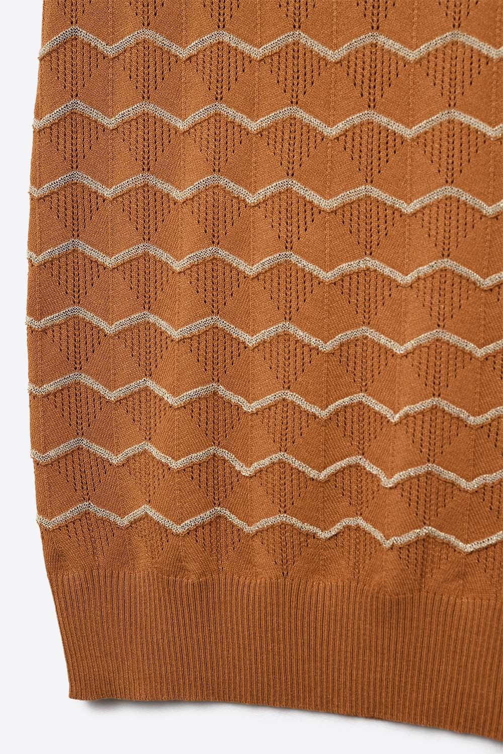 Lucent Metallic Knit Tank