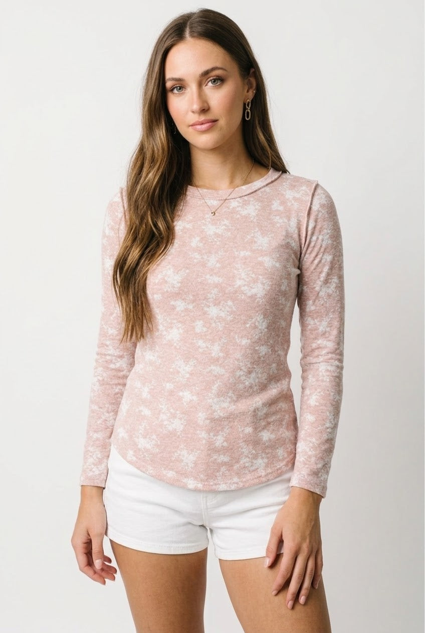 Pétale Floral Thumb Hole Top