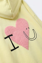 Câlin Bouclé Heart Hoodie