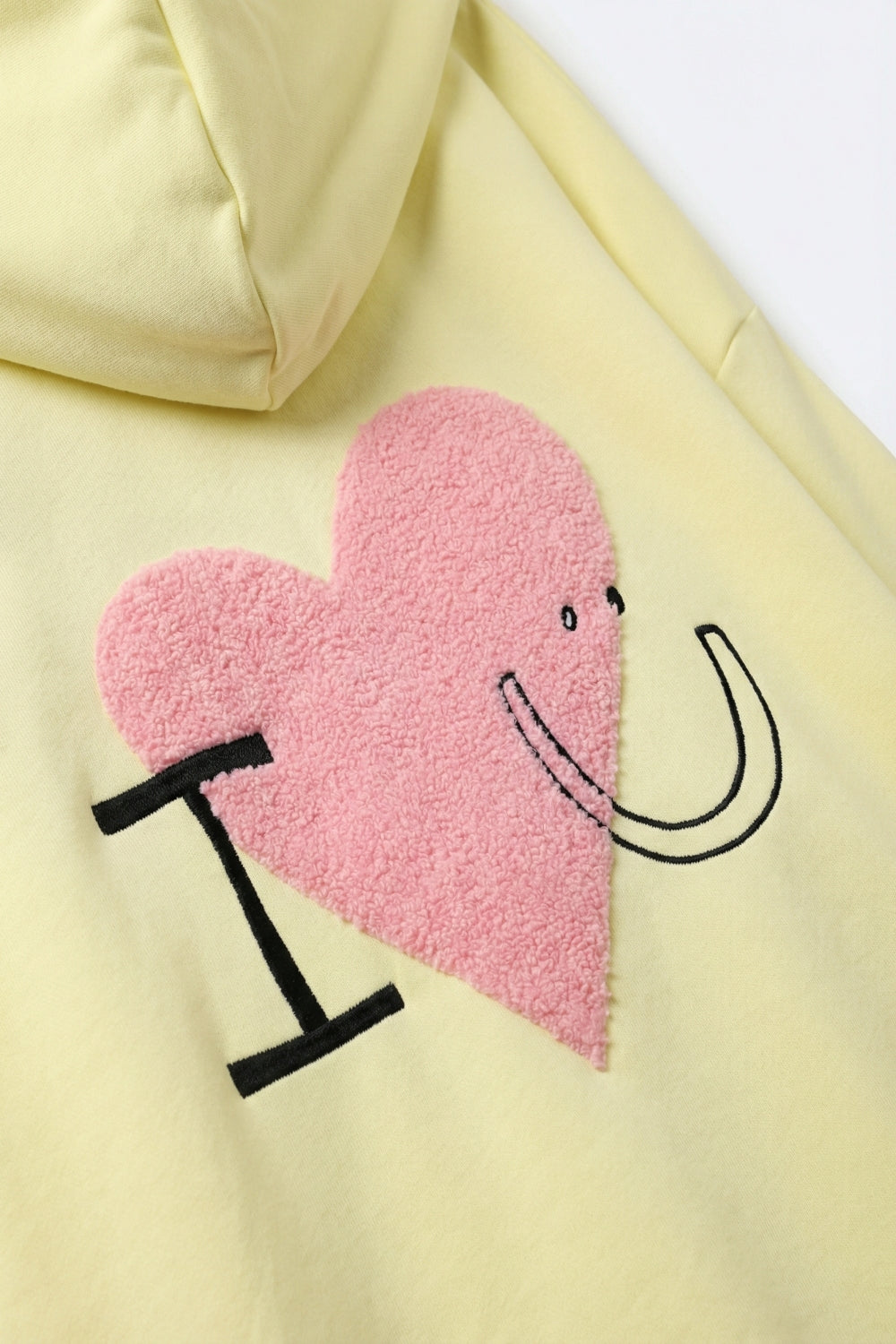 Câlin Bouclé Heart Hoodie