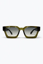 Kaki Gradient Square Shades