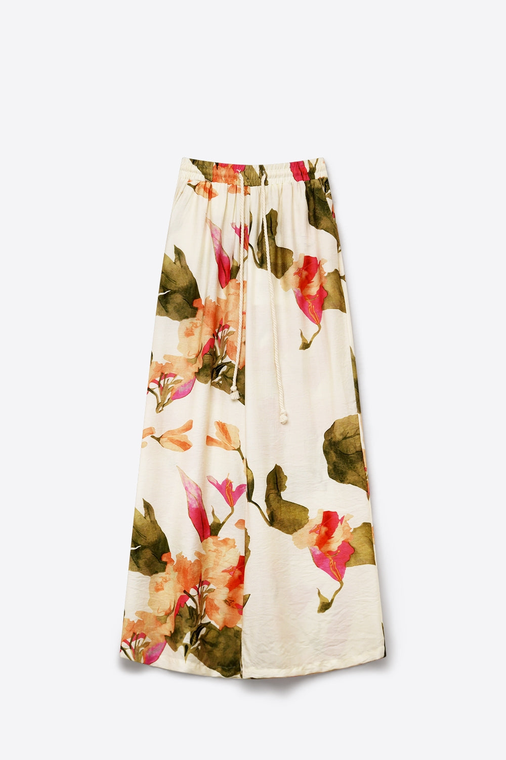 Aquarelle Floral Wide Leg Pants