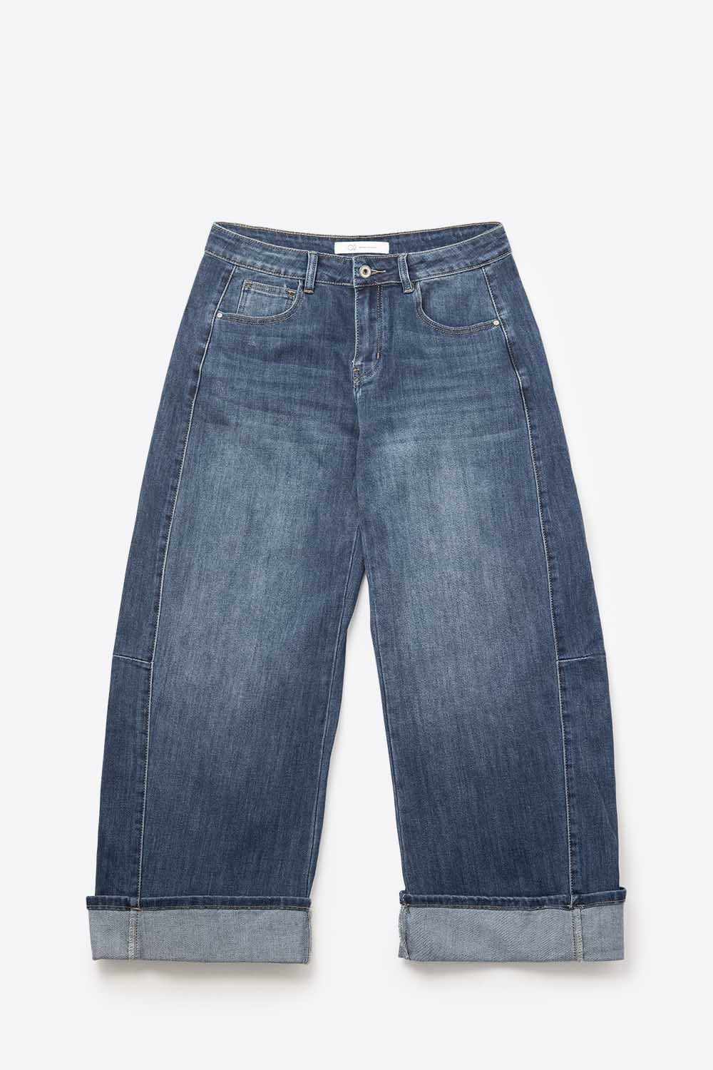 Courbe Barrel Cuffed Jeans