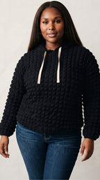 Bulle Bubble Knit Hoodie