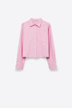 Ciel Cropped Button Shirt