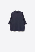 Nacelle Button Sleeve Knit Sweater