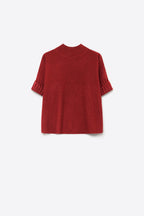 Hausse Chunky Ribbed High Collar Sweater