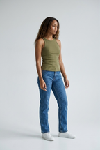 Côtelé Ribbed Racerback Tank