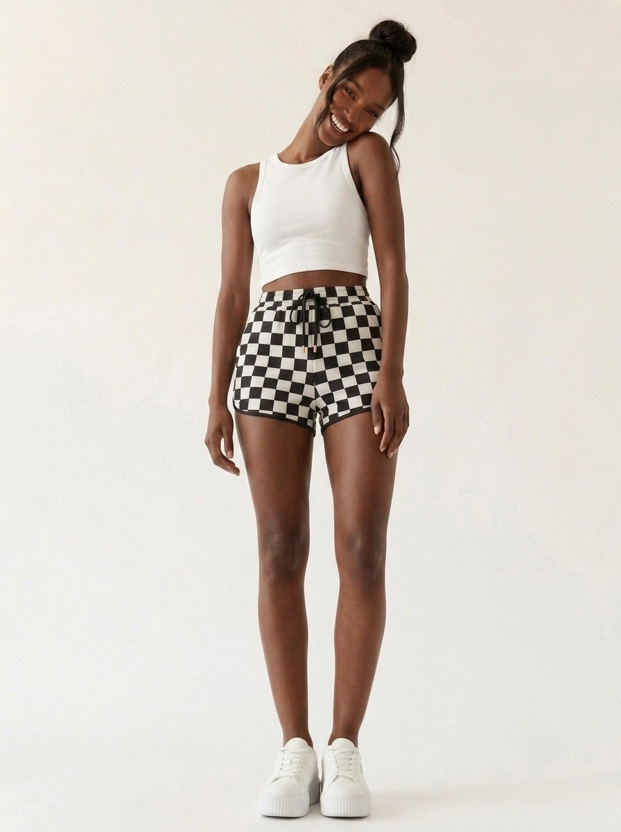 Damier Checkered Shorts