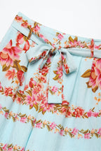 Pivoine Floral Wide Leg Pants