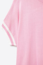 Bande Stripe Sleeve Sweater