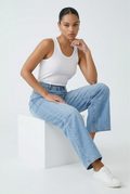 Largo Wide Leg Ankle Jeans