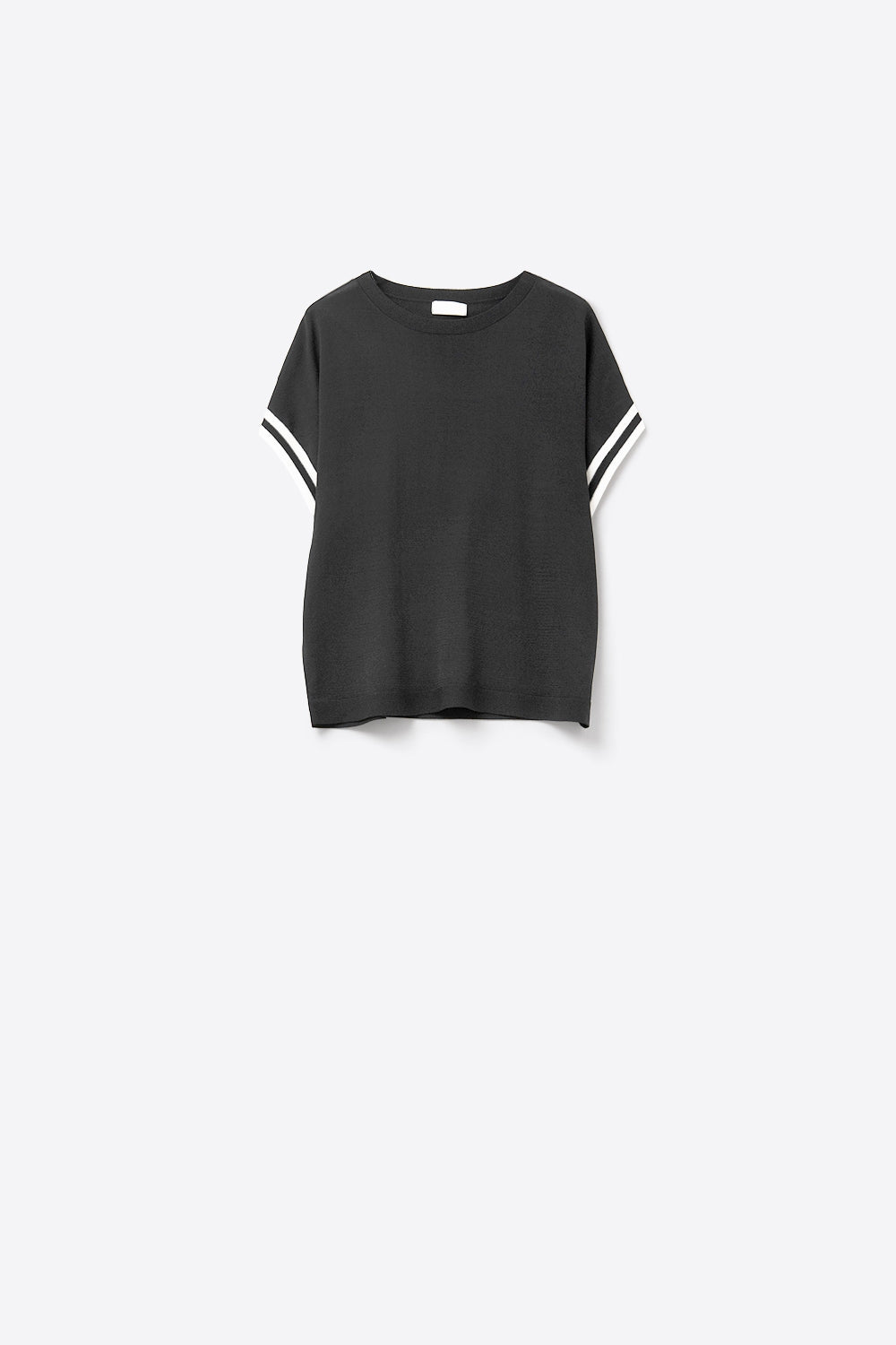 Bande Stripe Sleeve Sweater
