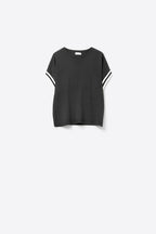 Bande Stripe Sleeve Sweater