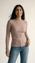 Mérinos Fine Rib Sweater