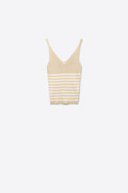 Cascade Stripe Ribbed Tank