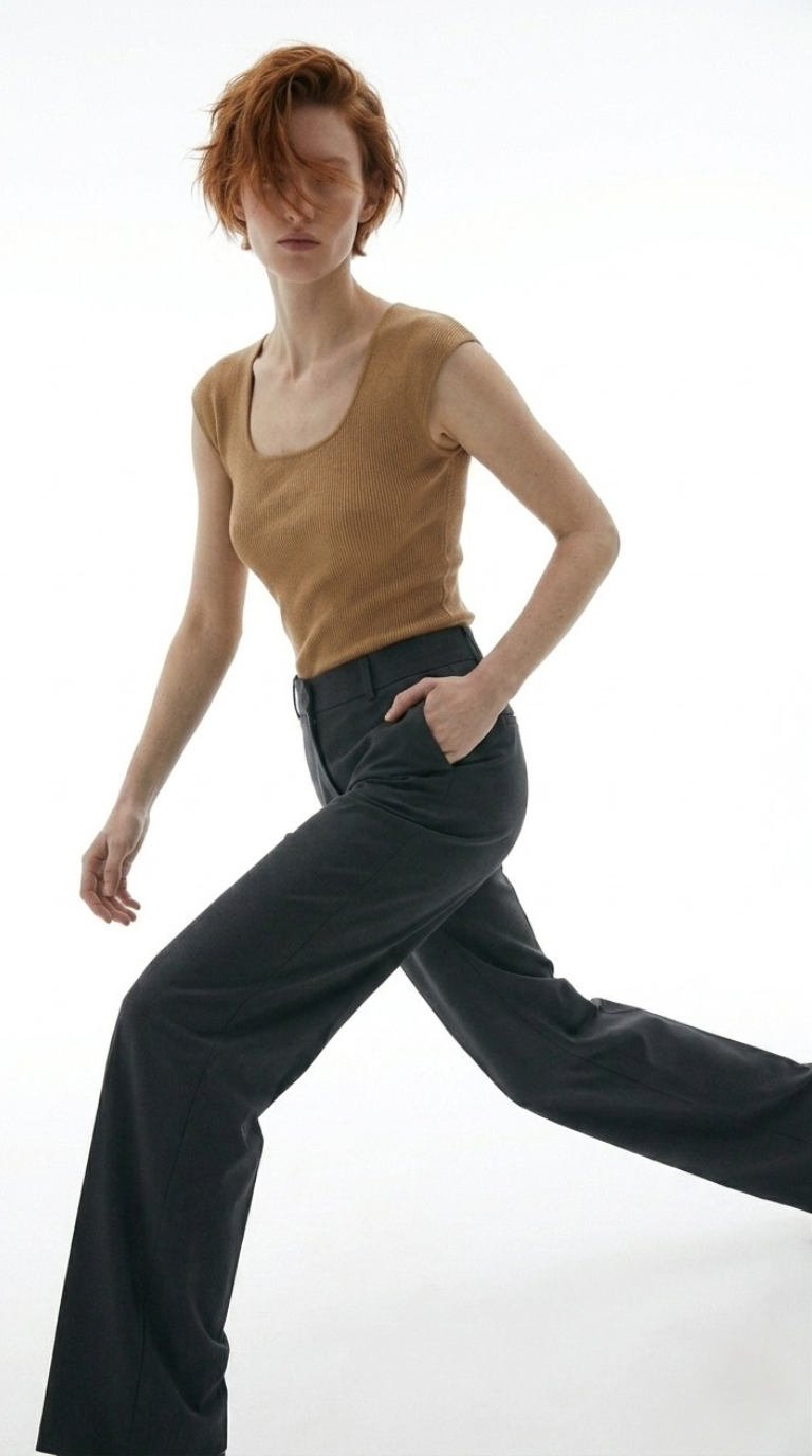 Sillon Ribbed Knit Sweater