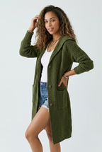 Capucine Long Ribbed Cardigan