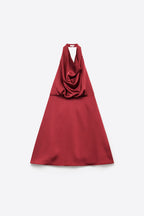 Lueur Satin Mini Dress