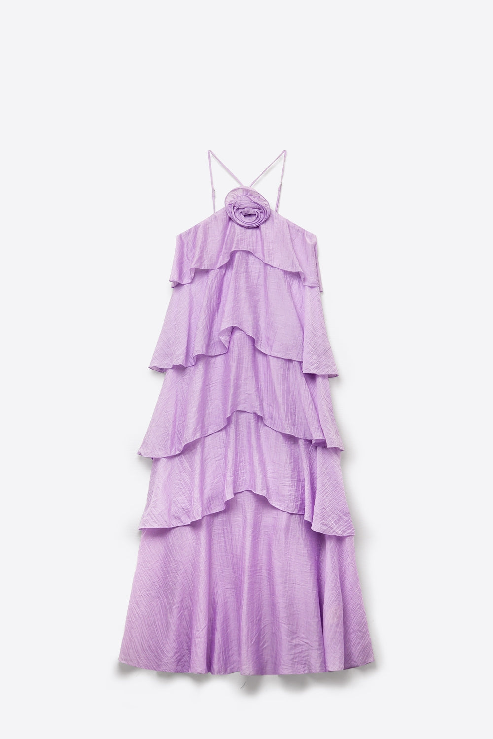 Rosier Rose Detail Maxi Dress