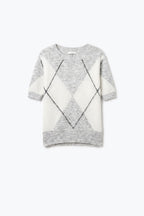 Losange Argyle Knit Sweater