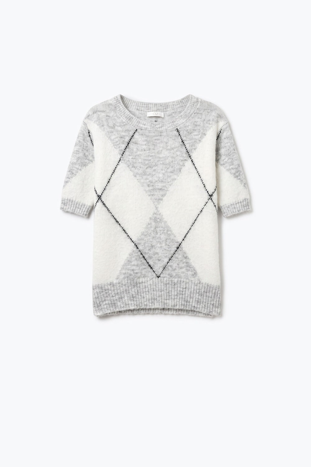 Losange Argyle Knit Sweater
