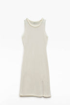 Tresse Braided Knit Midi Dress