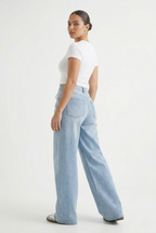 Délavé Wide Leg Jeans