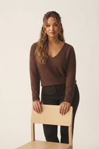 Nervuré Linear Texture Sweater