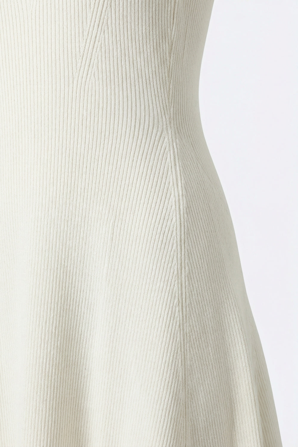 Soleil Ribbed Fit & Flare Dress