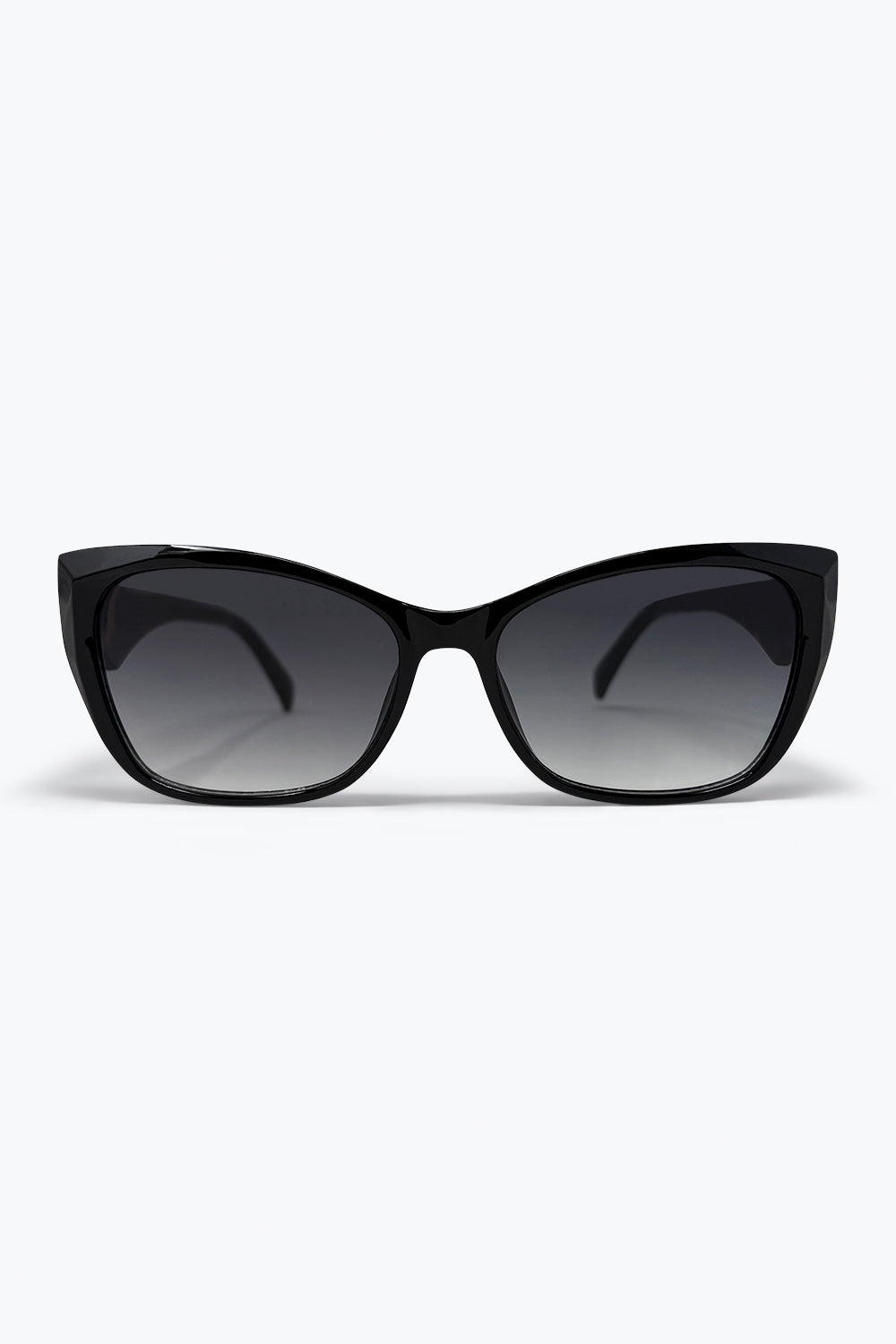 Minuit Black Cat Eye Gradient Sunglasses