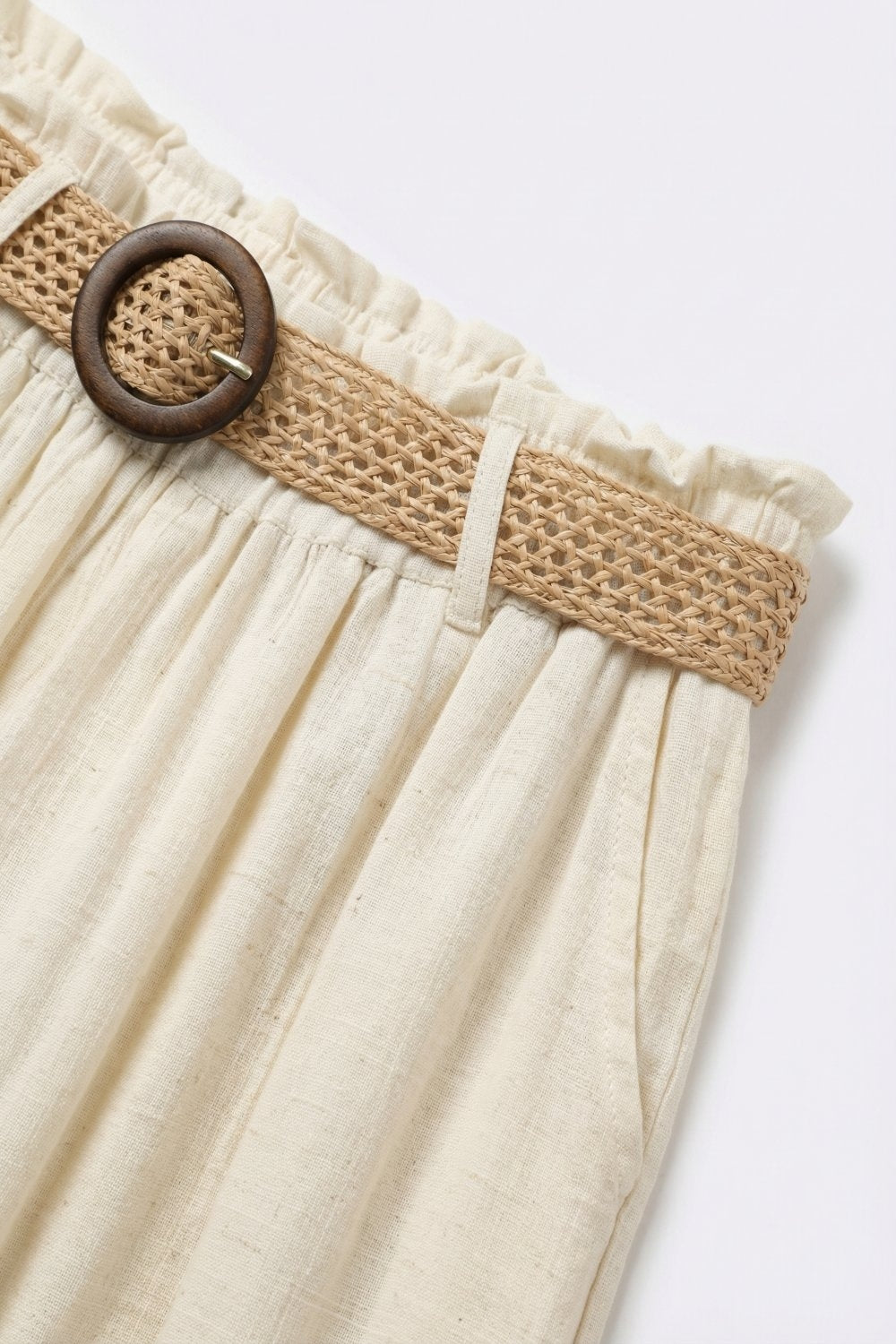 Cannelle Wide Leg Linen Pants