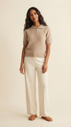 Canet Knit Polo Shirt