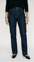 Joug Dark Blue Straight Leg Jeans
