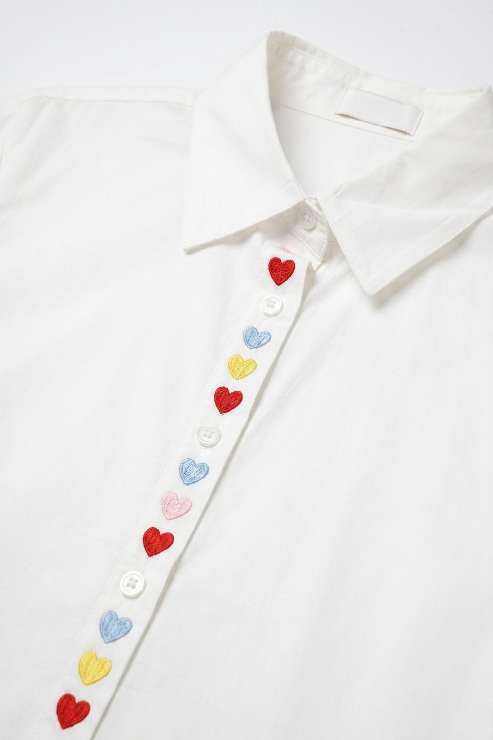 Cœur Heart Embroidered Shirt