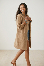 Capucine Long Ribbed Cardigan
