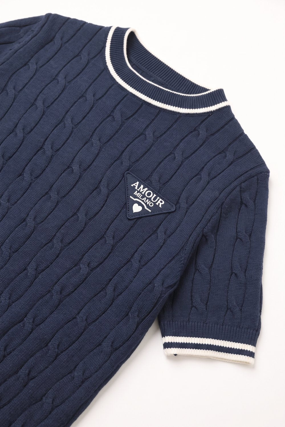 Maille Cable Knit Sweater