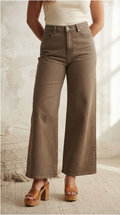 Terreau Wide Leg Denim Pants