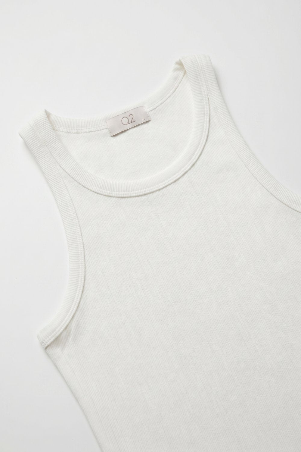 Côtelé Ribbed Racerback Tank