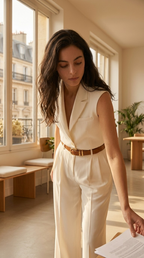 Élégance Shawl Lapel Vest