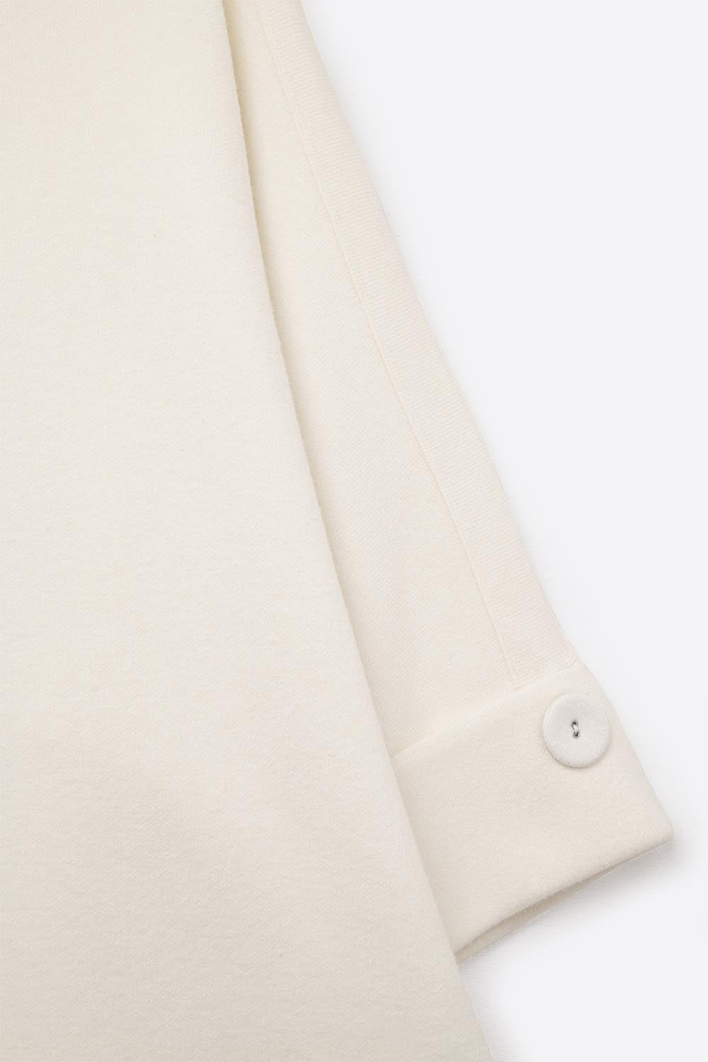 Nacelle Button Sleeve Knit Sweater
