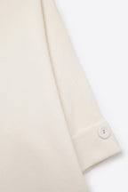 Nacelle Button Sleeve Knit Sweater