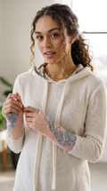 Automne Waffle Knit Hoodie